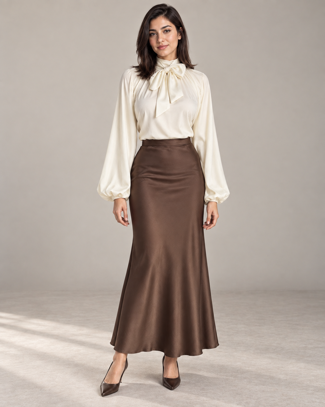 jupe satin