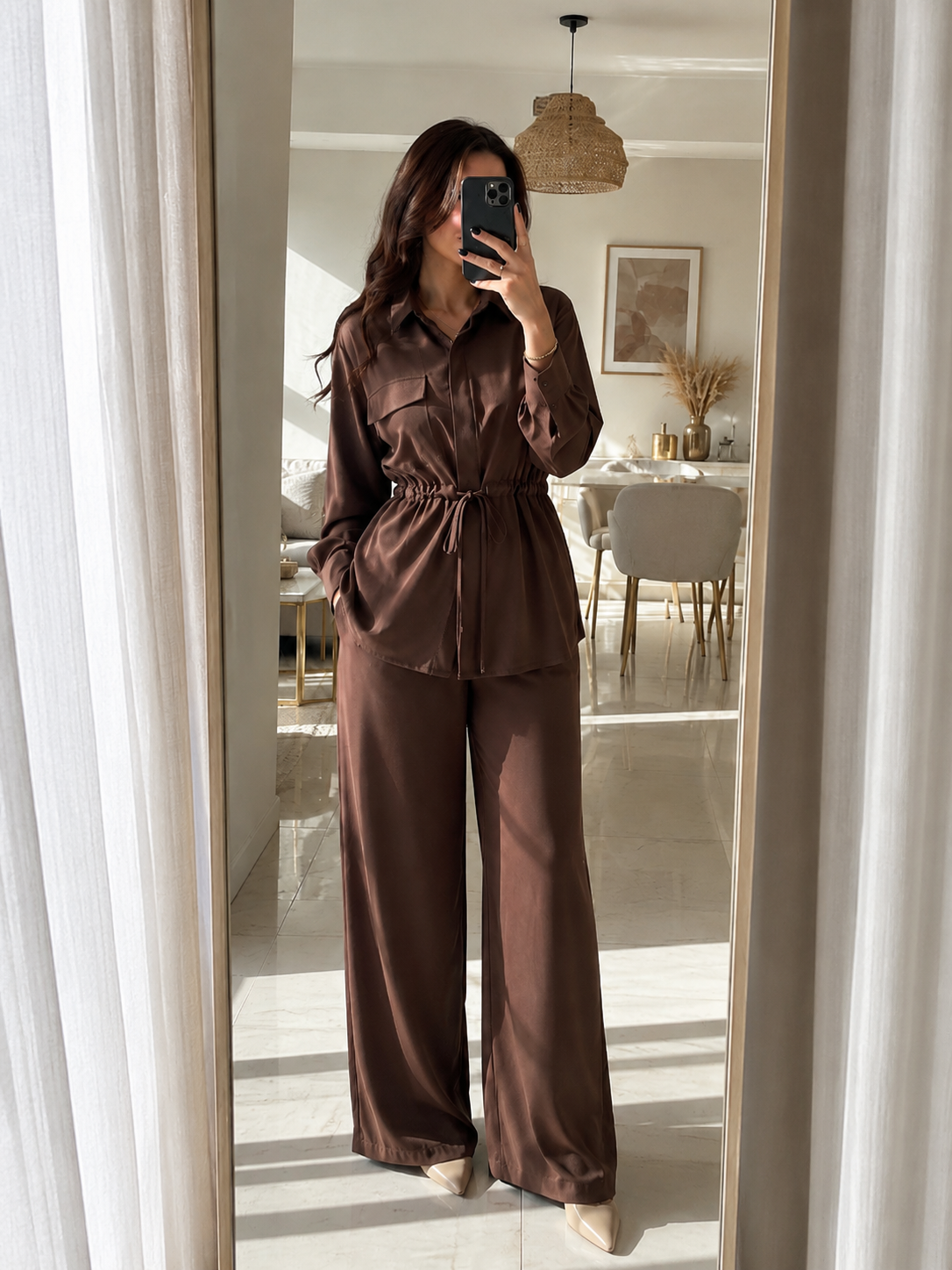 ensemble chemise + pantalon
