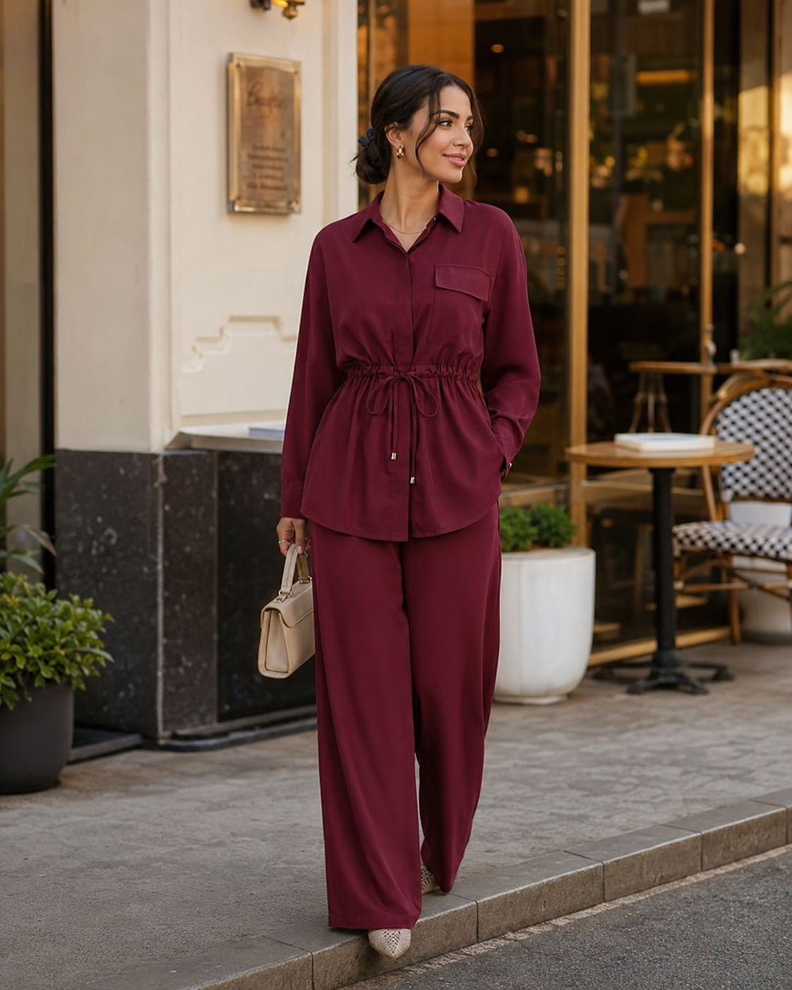 ensemble chemise + pantalon